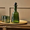 Nkuku Tableware Mila Decanter - Dark Emerald