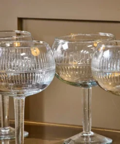 Nkuku Tableware Mila Gin Glass - Clear (Set Of 2)