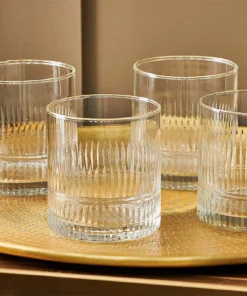 Nkuku Mila Tumbler - Clear (Set Of 4)