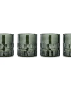 Nkuku Tableware Mila Tumbler - Dark Emerald (Set Of 4) 7 Nkuku Tableware Mila Tumbler - Dark Emerald (Set Of 4)