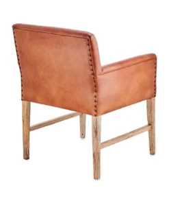 Nkuku Mirzapur Leather Desk Chair