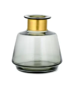 Nkuku Miza Glass Vase - Smoke 8 Nkuku Miza Glass Vase - Smoke