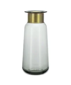 Nkuku Miza Glass Vase - Smoke 9 Nkuku Miza Glass Vase - Smoke