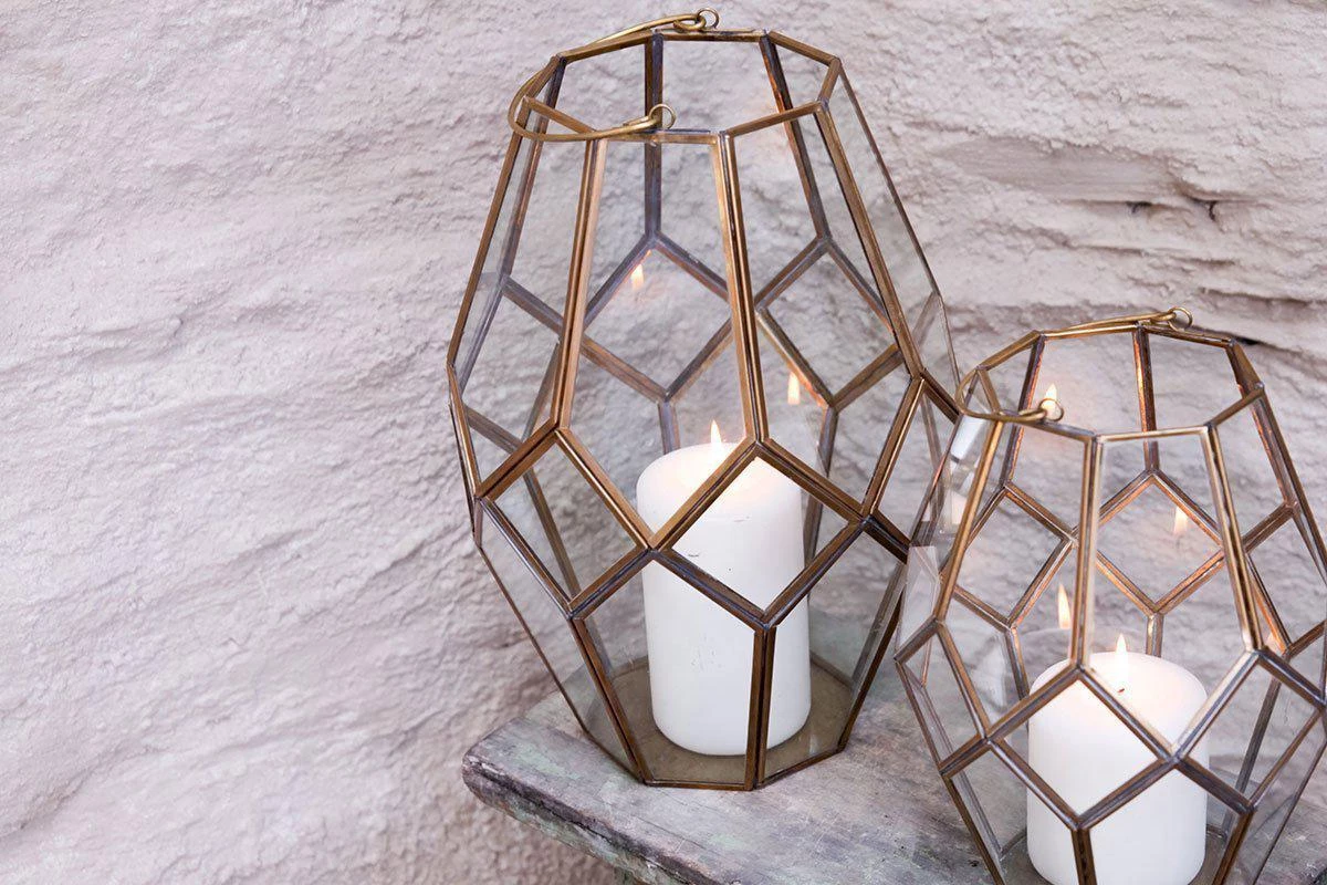 Nkuku Mohani Lantern Home Accessories 3 Nkuku Mohani Lantern Home Accessories