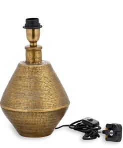Nkuku Nalgonda Lamp - Antique Brass - Small New Arrivals 11 Nkuku Nalgonda Lamp - Antique Brass - Small New Arrivals