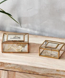Nkuku Eco-Friendly Gifts Nalou Jewellery Box With Frame