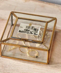Nkuku Eco-Friendly Gifts Nalou Jewellery Box With Frame