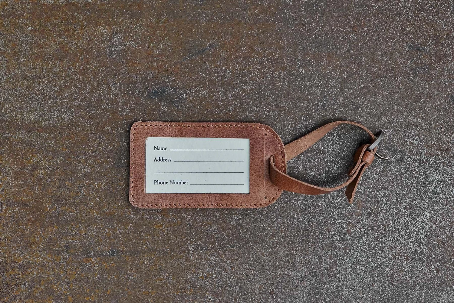 Nkuku Namba Leather Luggage Tag Eco-Friendly Gifts 4 Nkuku Namba Leather Luggage Tag Eco-Friendly Gifts