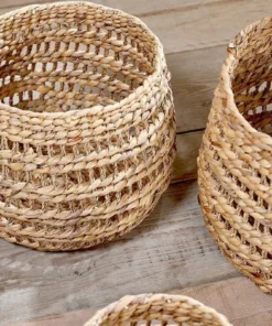 Nkuku Naneli Water Hyacinth Basket New Arrivals