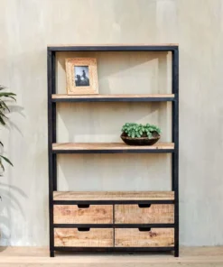 Nkuku Living Room Nermada Shelving Unit