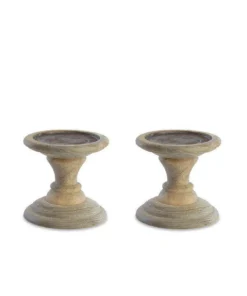 Nkuku Niwari Candle Stick (Set Of 2) Home Accessories