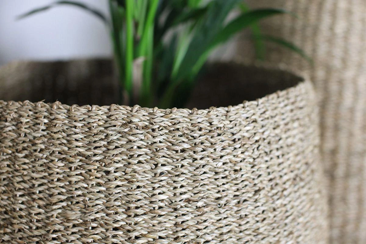 Nkuku Soft Furnishings Noko Seagrass Basket 4 Nkuku Soft Furnishings Noko Seagrass Basket