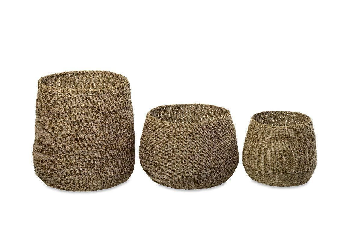 Nkuku Soft Furnishings Noko Seagrass Basket 6 Nkuku Soft Furnishings Noko Seagrass Basket