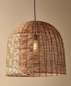 Nkuku Noko Wicker Dome Pendant - Large New Arrivals
