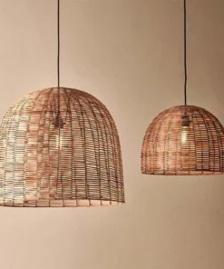 Nkuku Noko Wicker Dome Pendant - Large New Arrivals