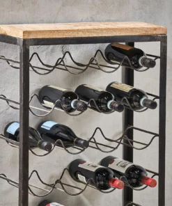 Nkuku Storage & Shelving Obra Industrial Wine Rack - Large