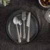 Nkuku Osko Cutlery Set - Brushed Silver (Set Of 16) 2 Nkuku Osko Cutlery Set - Brushed Silver (Set Of 16)