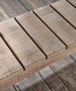 Nkuku Oso Wooden Bench - 220cm Garden Furniture