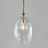Nkuku Otoro Glass Pendant - Large Oval Living Room