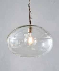 Nkuku Otoro Glass Pendant - Large Round