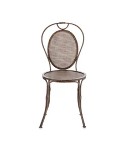 Nkuku New Arrivals Parwaha Iron Bistro Chair