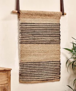 Nkuku New Arrivals Patuli Hemp Woven Wall Art