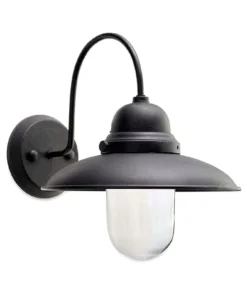 Nkuku Phena Outdoor Swan Neck Metal Wall Lamp New Arrivals