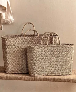Nkuku Putlar Seagrass Basket Bag