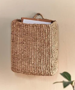 Nkuku Putlar Seagrass Wall Hung Basket