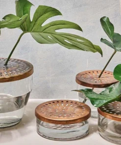 Nkuku Ramla Vase With Lid - Tapered Home Accessories