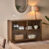 Nkuku Living Room Ranchi Iron Sideboard