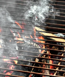 Nkuku Reclaimed Iron Kadai Fire Pit With Grill - Medium Garden Furniture