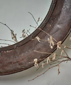 Nkuku Home Accessories Reclaimed Iron Tray Mirror