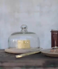 Nkuku Recycled Glass Bell Dome - Small