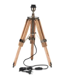 Nkuku Living Room Ronga Tripod Table Lamp
