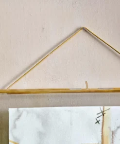 Nkuku Sambas Kiko Brass Frame - Landscape