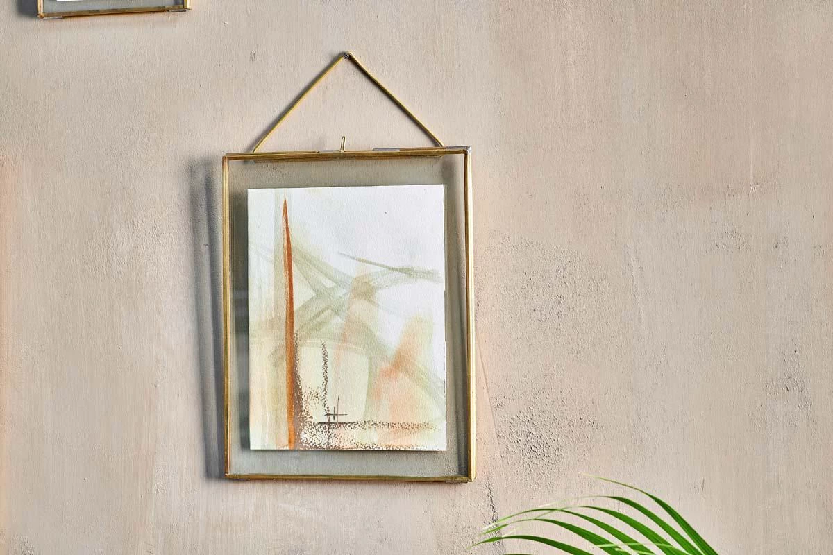 Nkuku Sambas Kiko Brass Frame - Portrait Home Accessories 4 Nkuku Sambas Kiko Brass Frame - Portrait Home Accessories