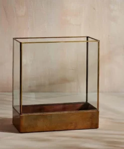 Nkuku Sampara Storm Lantern - Wide Home Accessories