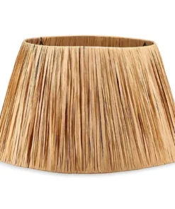 Nkuku New Arrivals Sandesh Raffia Lampshade