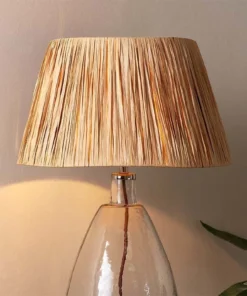 Nkuku New Arrivals Sandesh Raffia Lampshade