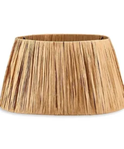Nkuku New Arrivals Sandesh Raffia Lampshade