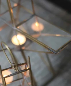 Nkuku Home Accessories Sanwi Standing Star Brass