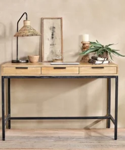 Nkuku New Arrivals Settur Mango Wood Desk