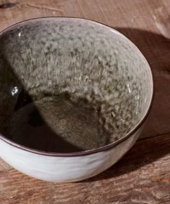 Nkuku Simi Bowl - Moss Green Tableware