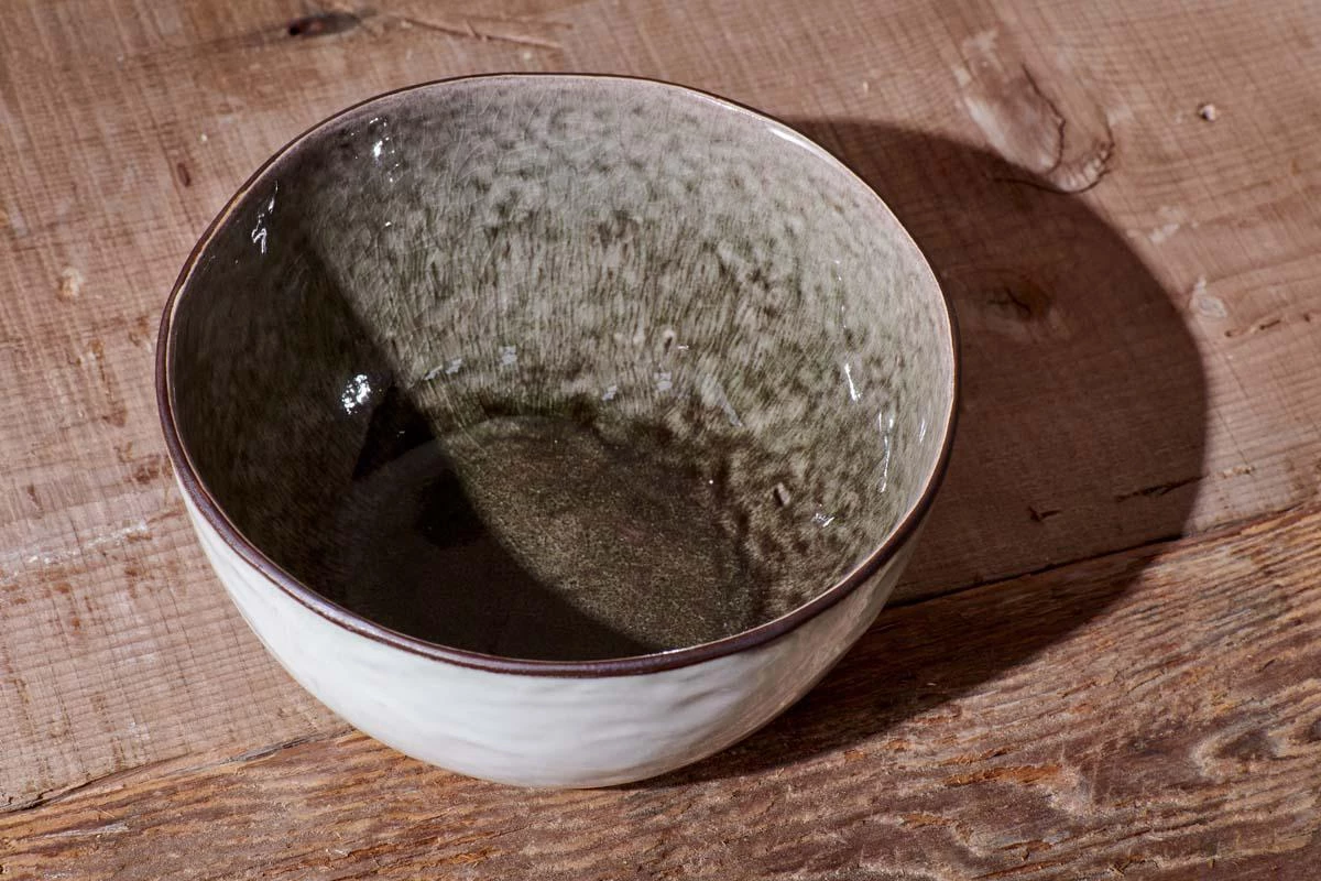 Nkuku Simi Bowl - Moss Green Tableware 4 Nkuku Simi Bowl - Moss Green Tableware