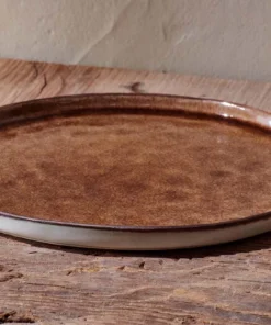 Nkuku Simi Dinner Plate - Earth