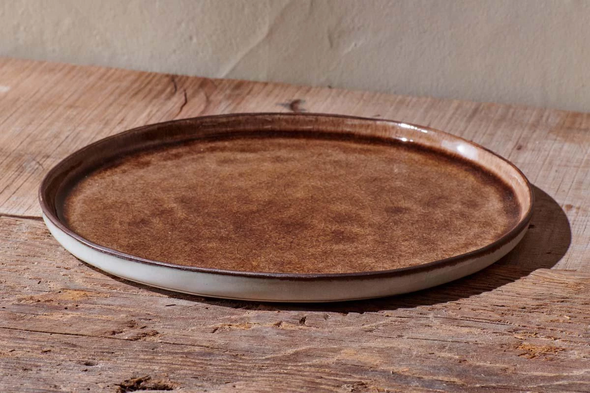 Nkuku Simi Dinner Plate - Earth 4 Nkuku Simi Dinner Plate - Earth