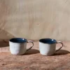 Nkuku Tableware Simi Mug - Deep Blue - Small (Set Of 2)