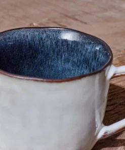 Nkuku Tableware Simi Mug - Deep Blue - Small (Set Of 2)