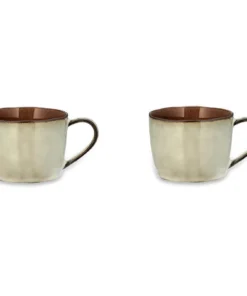 Nkuku Tableware Simi Mug - Earth - Small (Set Of 2)